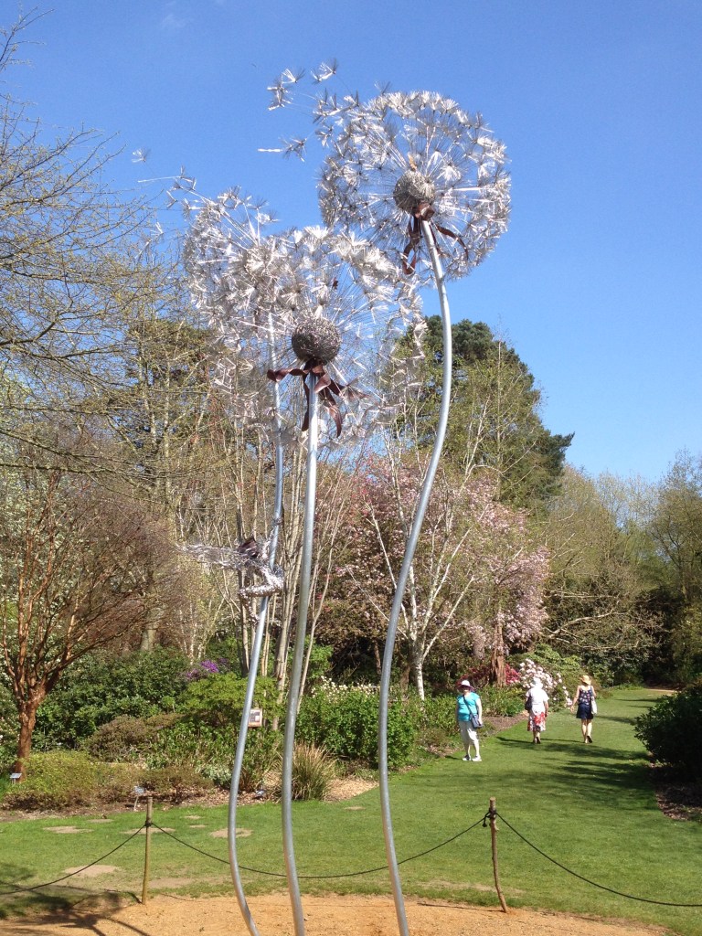 Dandelion sculpture