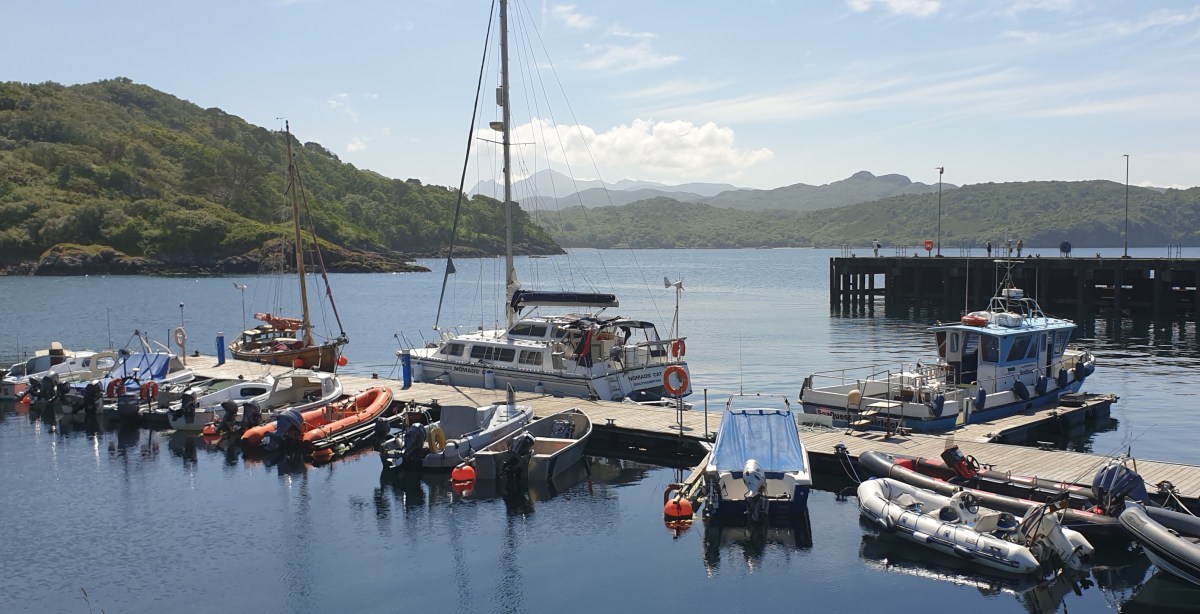 Flowerdale Waterfall and Camus&nbsp;Mor